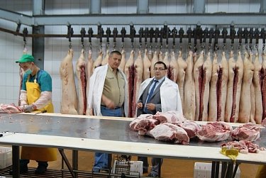 Сергей Бабин встретился с коллективом мясокомбината «Сорочинский»