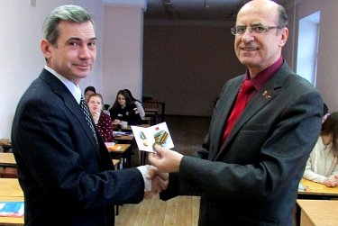 Сергей Романеко побывал на презентации книги оренбургского поэта 