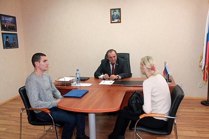 Александр Спиридонов провел прием граждан