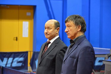 На чемпионате области по настольному теннису