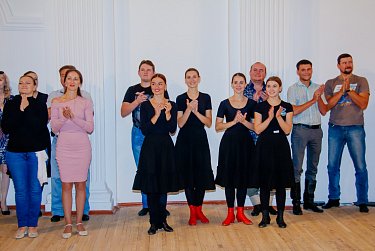 Сергей Грачев поздравил с юбилеем руководителя Оренбургского русского народного хора