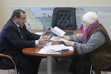 Александр Спиридонов провел прием граждан