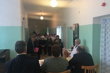 Поездка Александра Жаркова в избирательный округ