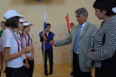 В Новомусинской школе открыт спортивный зал