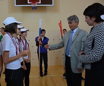 В Новомусинской школе открыт спортивный зал