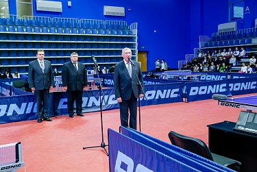 На Всероссийском турнире по настольному теннису