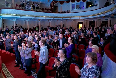 На бенефисе Сергея Тыщенко