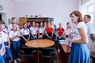 «Парламентский урок» провел Олег Димов