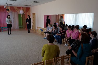 Оксана Набатчикова посетила детский сад №63