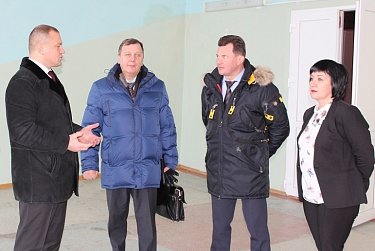 Рабочая поездка в Первомайский район