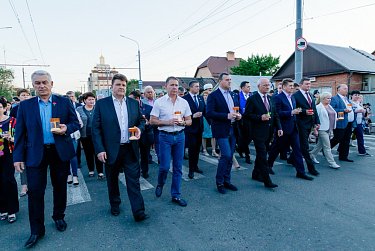 «Свеча памяти» зажглась в Оренбурге