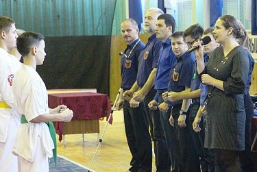 Татьяна Иванова приветствовала участников чемпионата по каратэ 