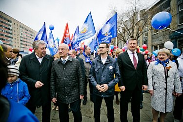 Депутаты-единороссы приветствовали жителей области