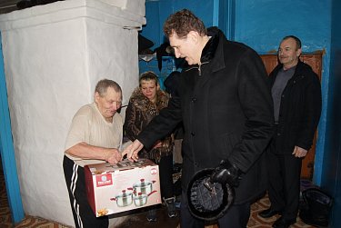 В село Жданово пришел долгожданный газ