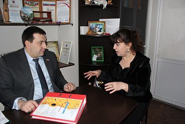 Сергей Бабин напутствовал участников волонтерского движения в Сорочинске