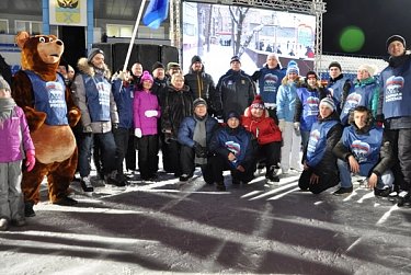 «Вечер на коньках» собрал более тысячи оренбуржцев