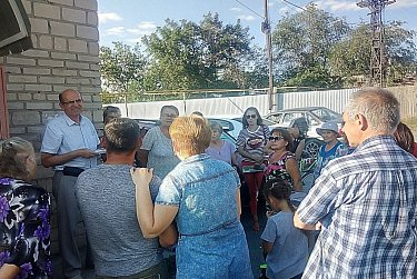 Сергей Романенко провел прием граждан