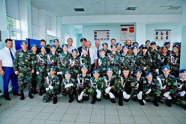 В Орске открыт учебный воздушно-десантный комплекс