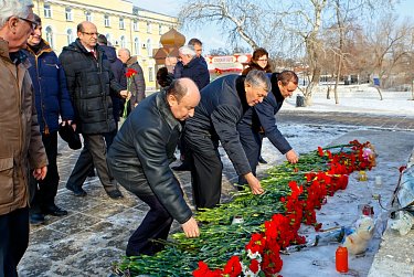 В память о жертвах авиакатастрофы