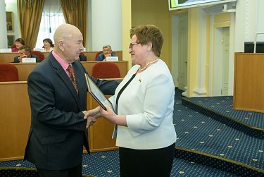 Благодарность за патриотическое воспитание молодежи