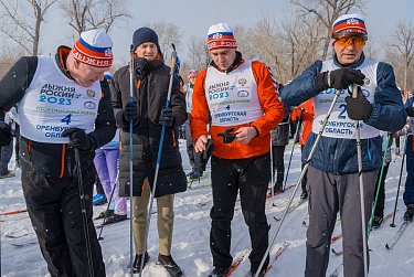 Лыжня России объединила оренбуржцев от 3 до 88 лет