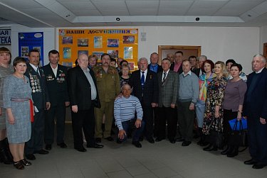 Встреча с Героем Советского Союза Александром Солуяновым