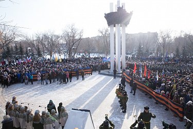В Оренбурге почтили память героев Сталинграда