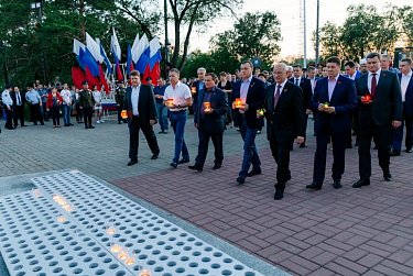 «Свеча памяти» зажглась в Оренбурге