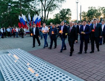 «Свеча памяти» зажглась в Оренбурге