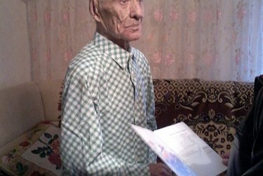 В гостях у фронтовика