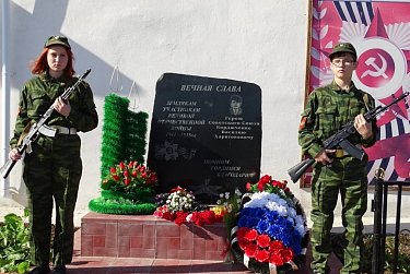 При поддержке депутата установлен мемориал погибшим в Великой Отечественной войне 