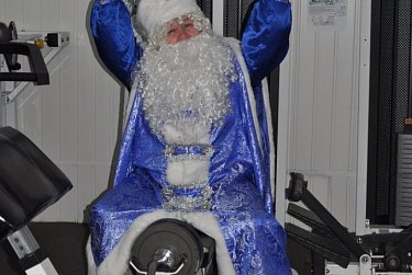 Гири в новогоднем мешке