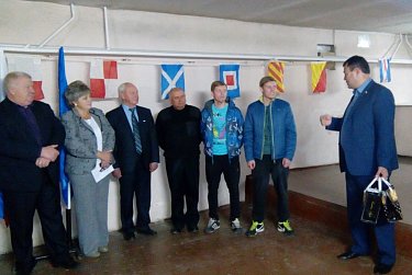 С напутствием к новобранцам