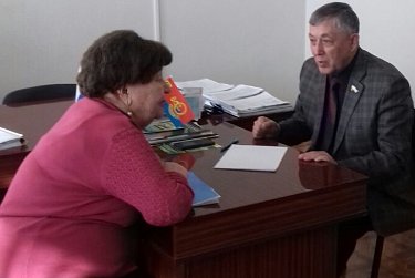 Надыр Ибрагимов провел прием граждан