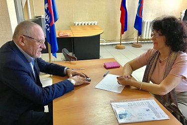 Иван Дикман провел прием граждан