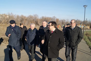 Завершен очередной этап реконструкции новотроицкого городского парка