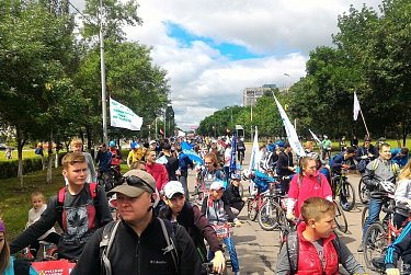 Владимир Фролов стал участником «Дня 1000 велосипедистов»