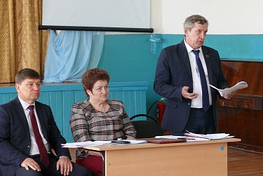  На встречах с жителями Курманаевского района