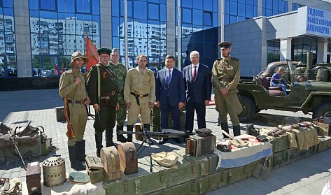 В честь Дня военного автомобилиста