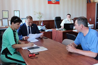 Сергей Салмин провел прием граждан