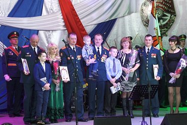 На празднике защитников страны