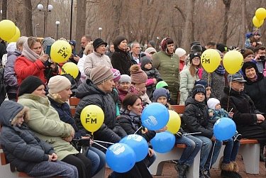 В Орске открыли обновленный парк Строителей
