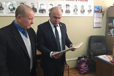 Аркадий Швецов встретился с ветеранами