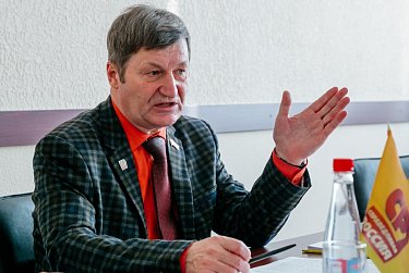 На брифинге фракции «Справедливая Россия»