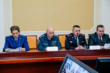 На повестке дня - вопросы обеспечения правопорядка