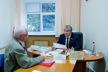 Сергей Грачев провел прием по личным вопросам