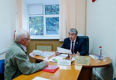 Сергей Грачев провел прием по личным вопросам