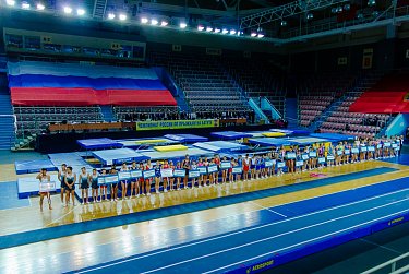 Оренбург принимает командный Чемпионат России по прыжкам на батуте