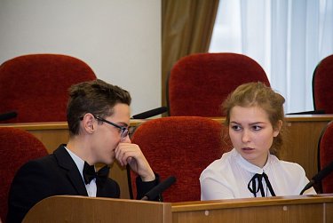 Открытый урок ведет Александр Куниловский