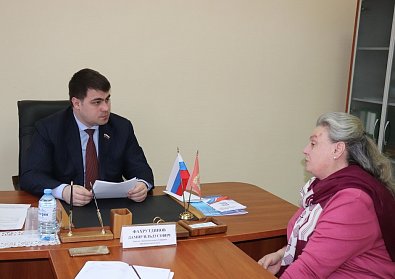 Дамир Фахрутдинов провел прием граждан